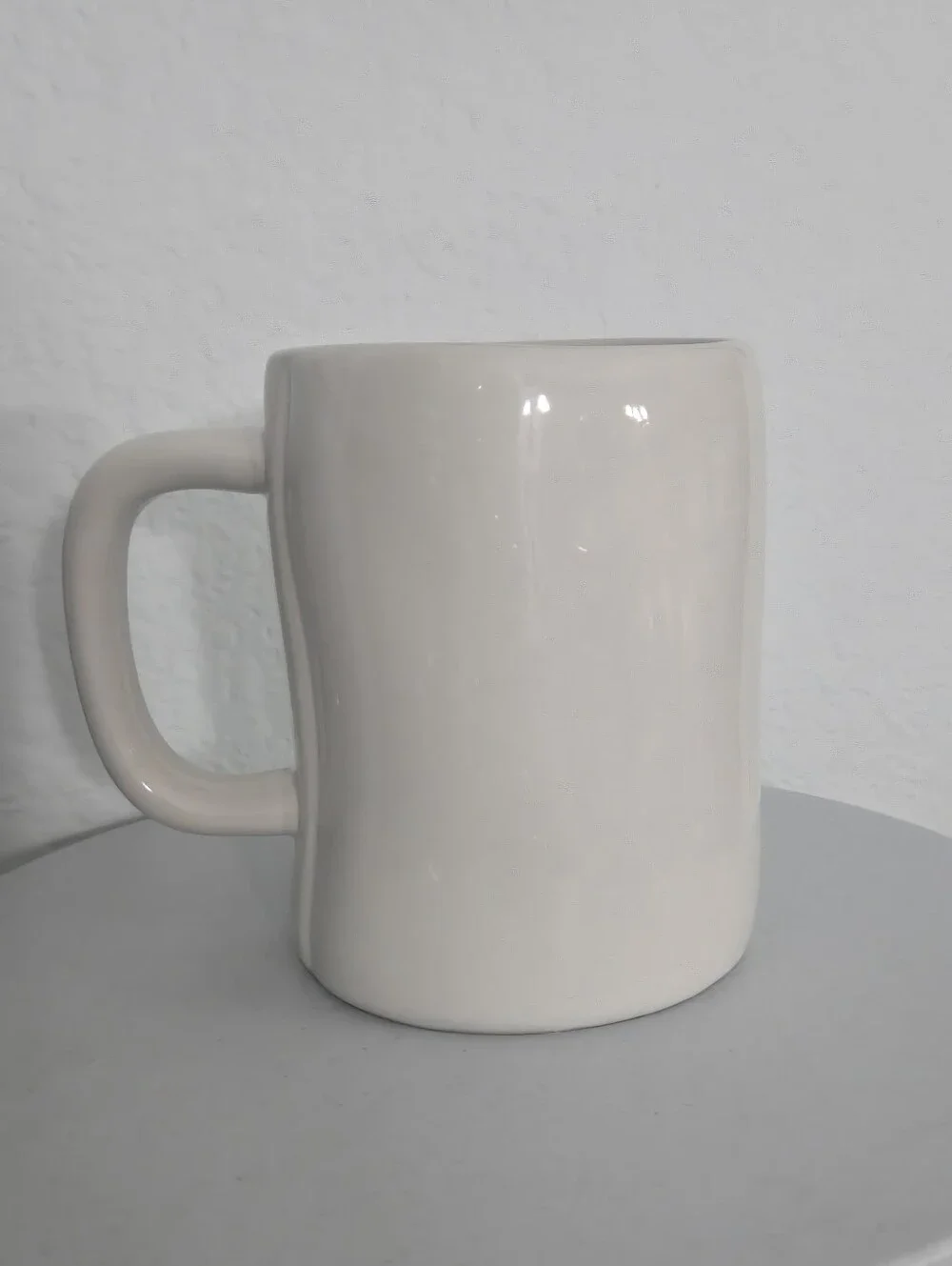 Rae Dunn TEA Tea Cup Coffee Mug Oversized for lots of tea to spill